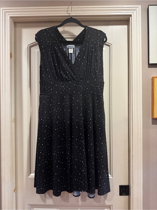 Karina Dresses & Skirts - Ultimate Travel Dress Dotted with Tiny Stars - wrinkle free